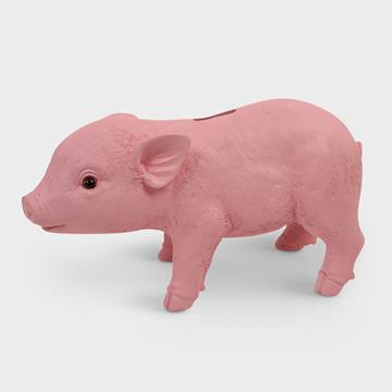 Coinbank pig pink