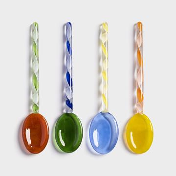 Spoon swirl set of 4