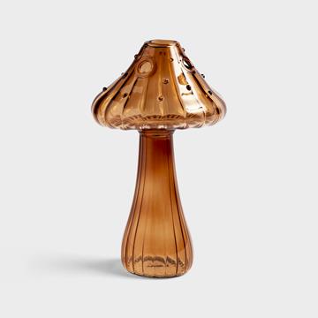 Vase mushroom brown